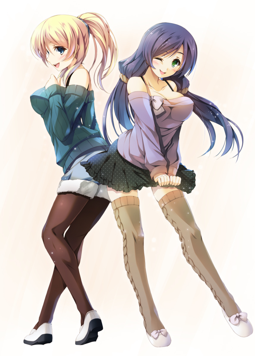 Eli Nozomi Sweaters [love Live ] R Awwnime