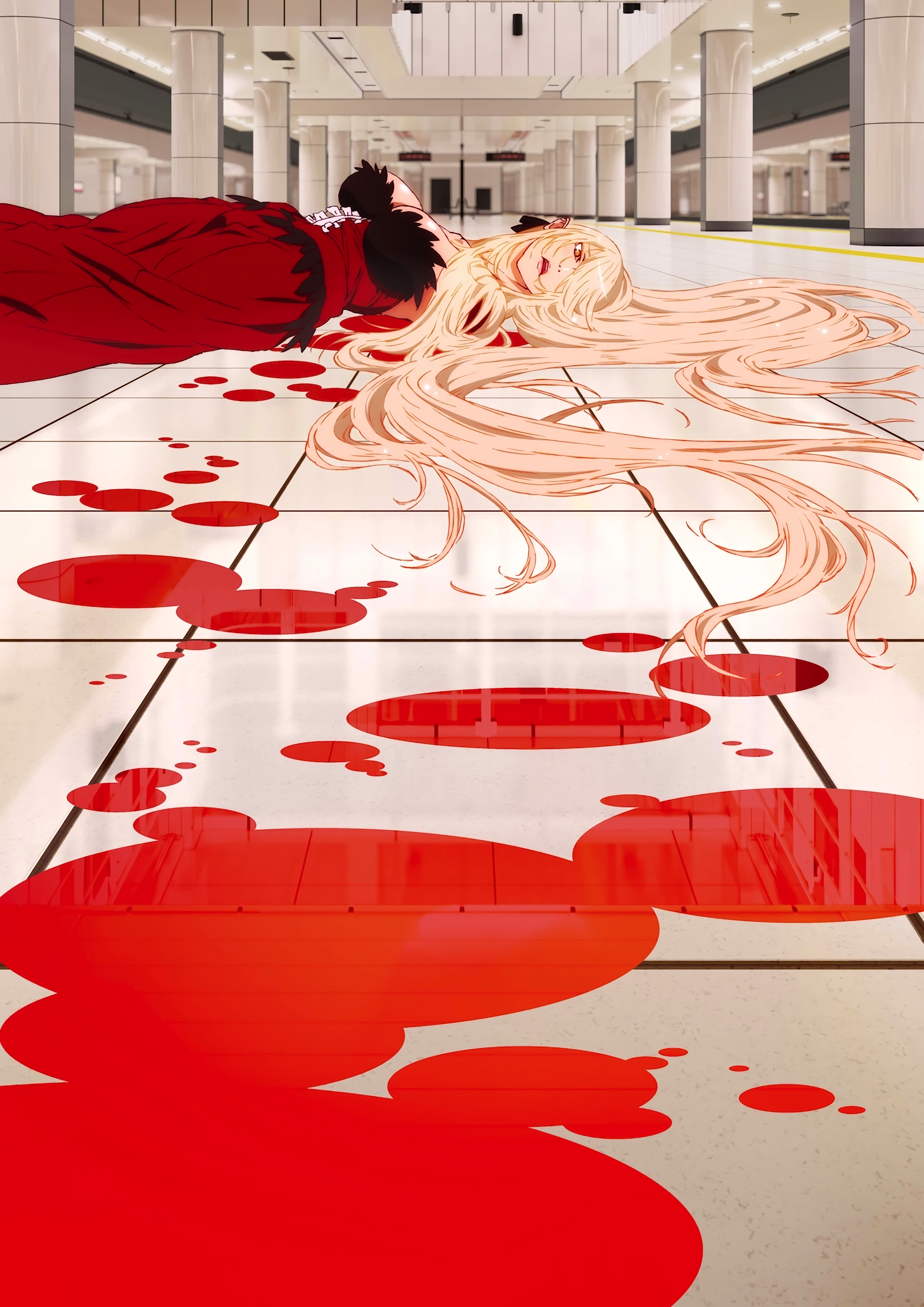 4192x5928 Kizumonogatari poster which is roughly 13x17 inches : araragi