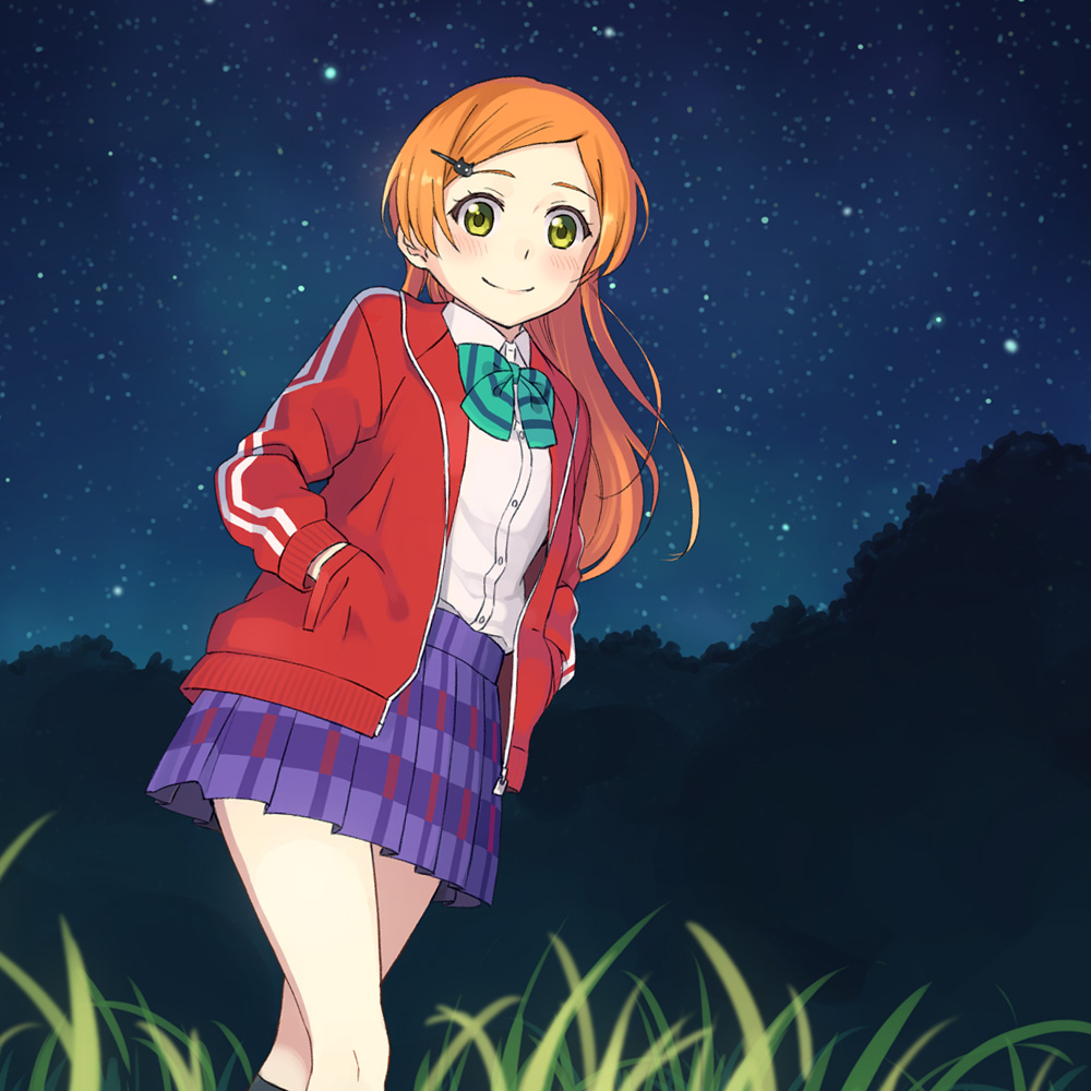 Starlight Stroll With Long Haired Rin Love Live Rawwnime 1945