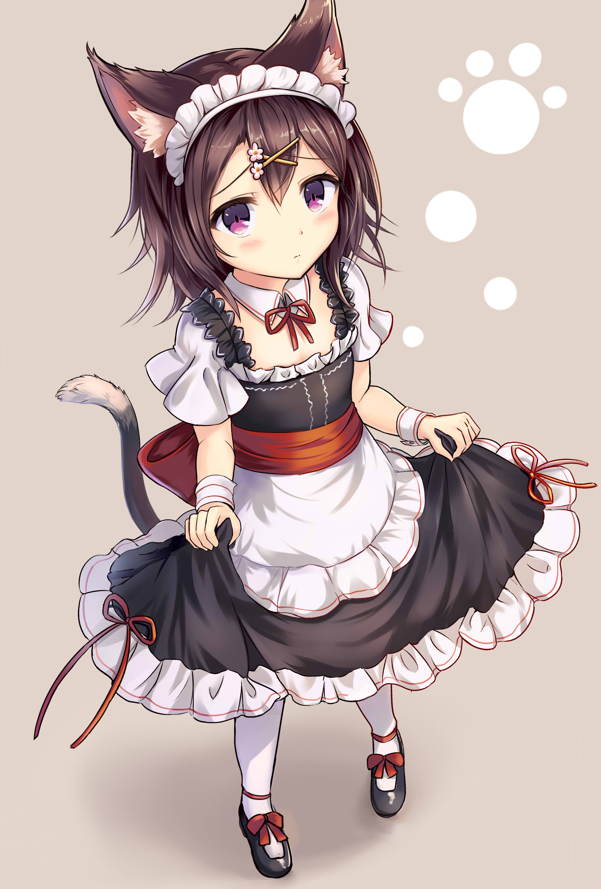 Catgirl maid [Original] : r/awwnime