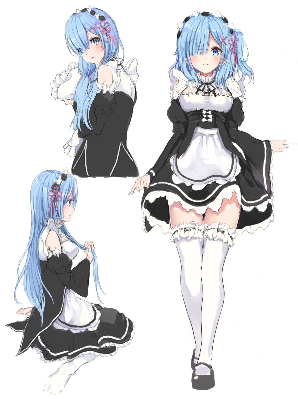 Long haired Rem [ReZero] r/awwnime
