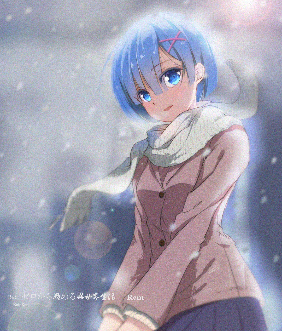 rem winter maid image ver