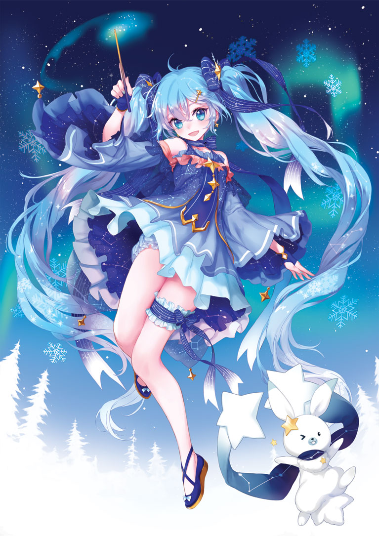 Snow Miku 17 Vocaloid Awwnime