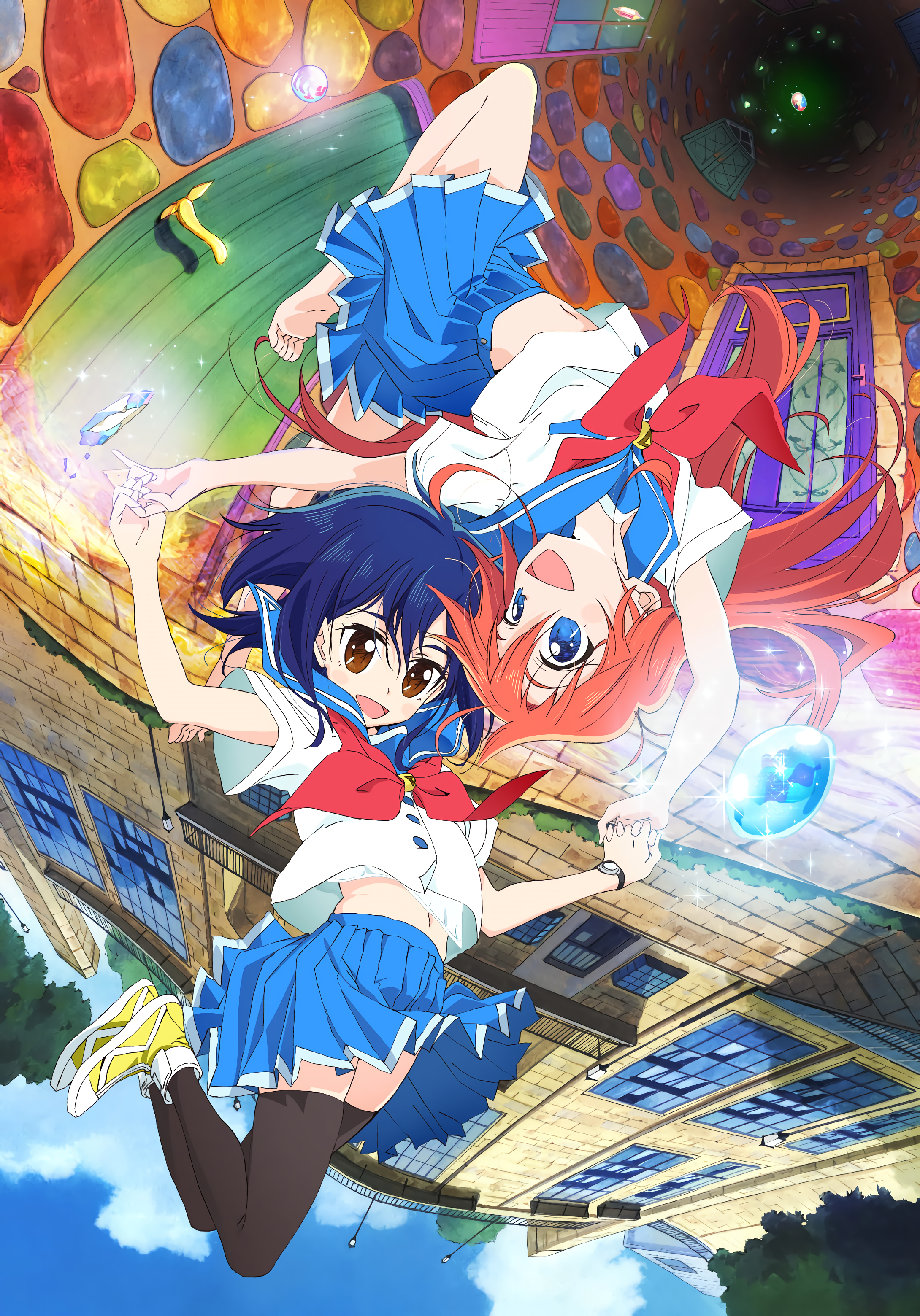 Flip Flappers Wallpaper! [2180x3120] : Animewallpaper