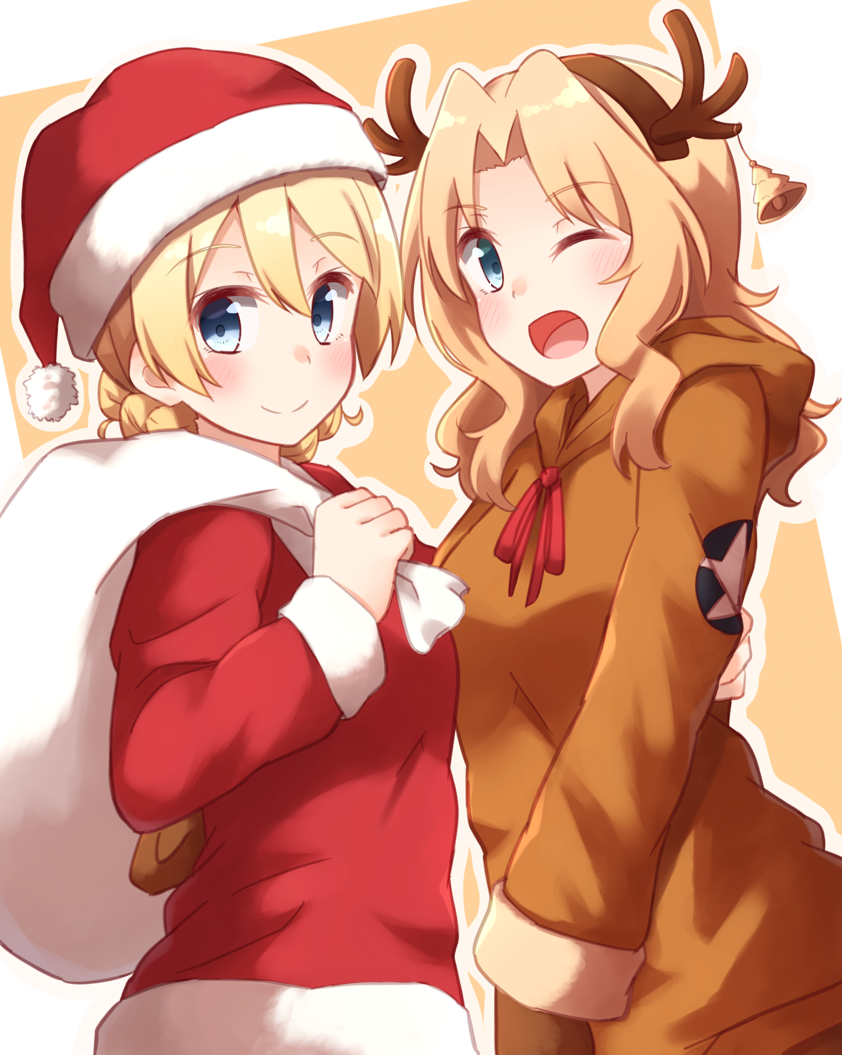 Blonde Christmas. [Girls und Panzer] : awwnime