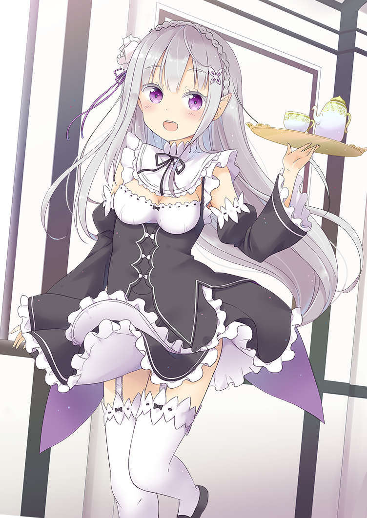 Emilia Maid Tenshi [re:zero] : R Awwnime