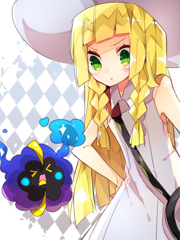 Nebby got out of the bag again [Pokemon Sun and Moon] : pouts