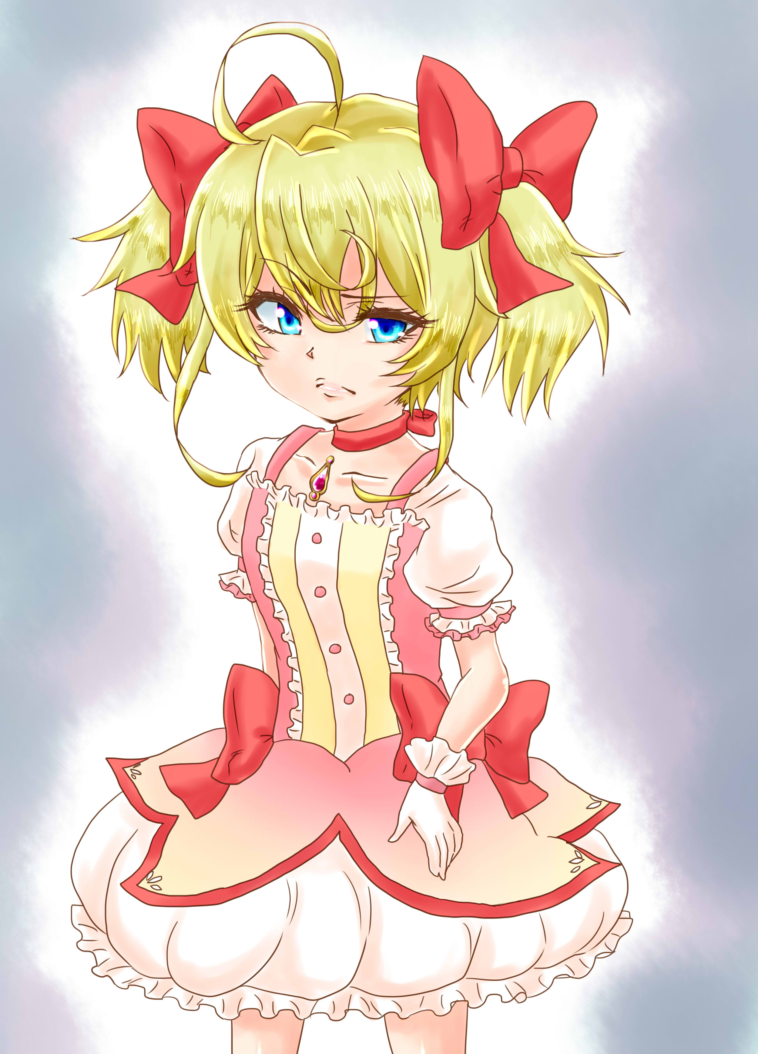 팬아트] 마법소녀 타냐 마기카 [유녀전기 x 마도카 마기카] : r/anime