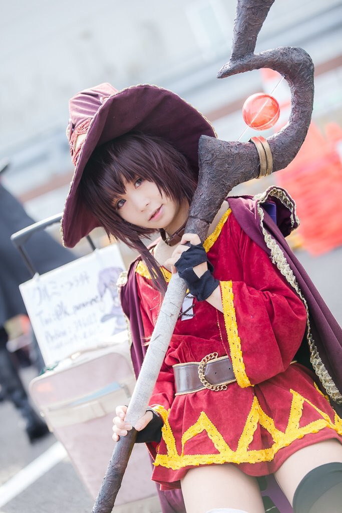 Megumin Cosplay At Anime Japan 2017 [konosuba] Kamikazemonk