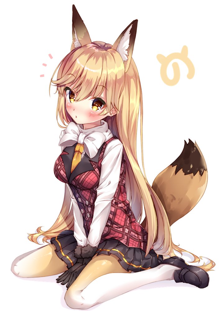 Plaid fox [Kemono Friends] : r/awwnime