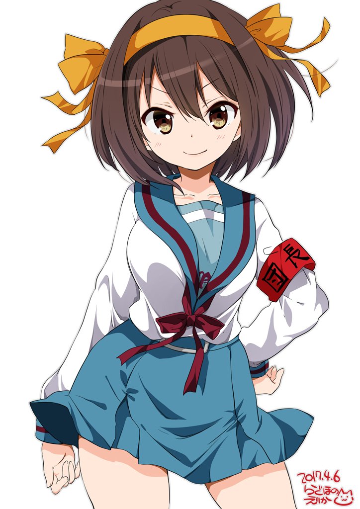 haruhi suzumiya smile