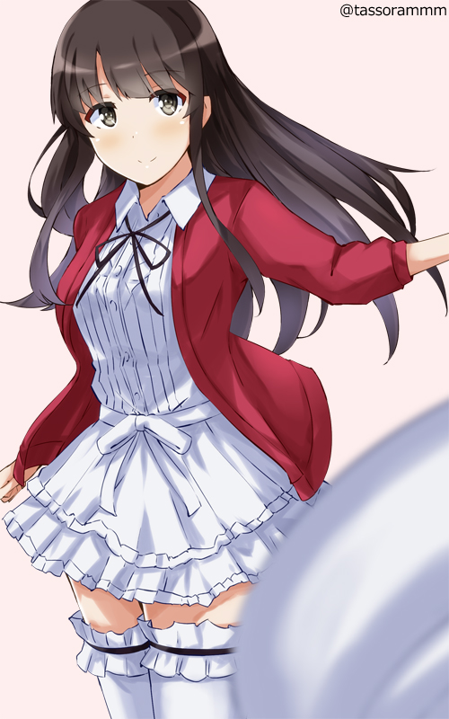 Long haired heroine [Saekano:Flat] : r/awwnime