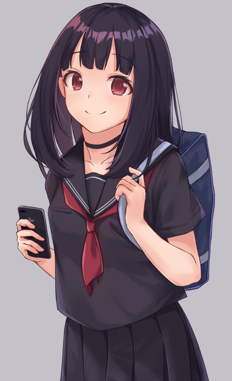 Schoolgirl [Original] : r/awwnime