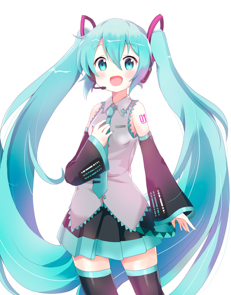 Miku [vocaloid] : r/awwnime