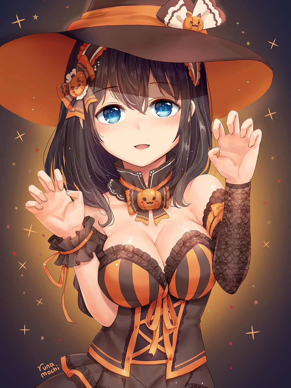 A terrifying Halloween costume. The iDOLM STER Cinderella Girls